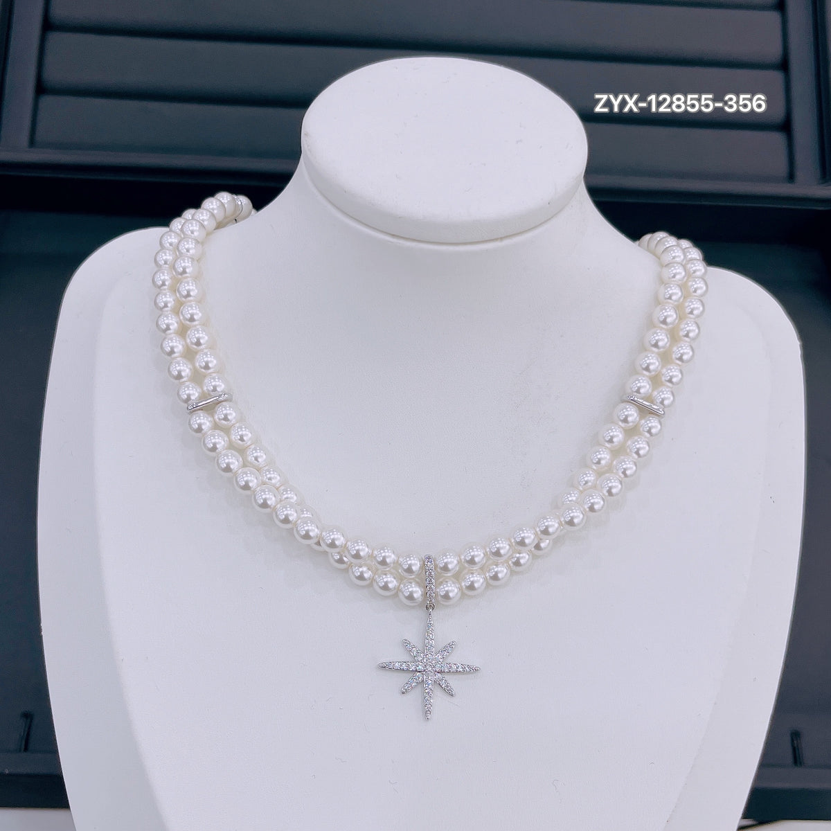 Beaded Starburst Necklace